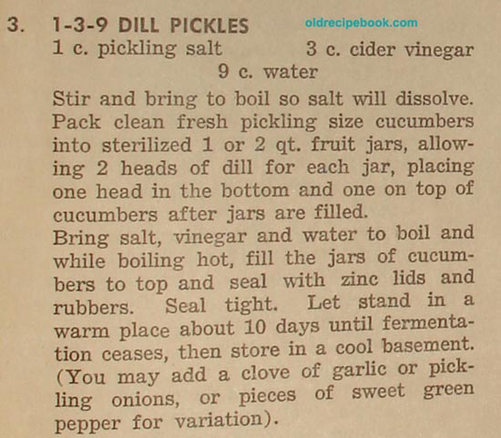 Baby dill pickle recipes
