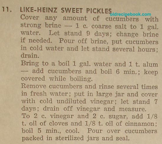 Heinz Dill Pickle Relish Ingredients In Diet