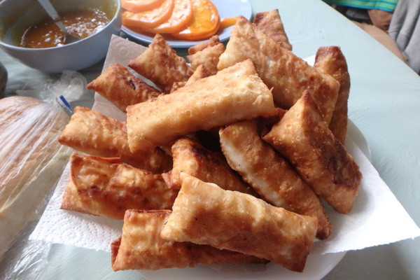 Eggrolls for Supper