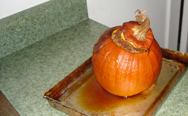 Meatloaf in a Pumpkin