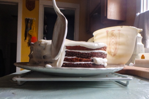 Russian 4 layer Birthday Cake